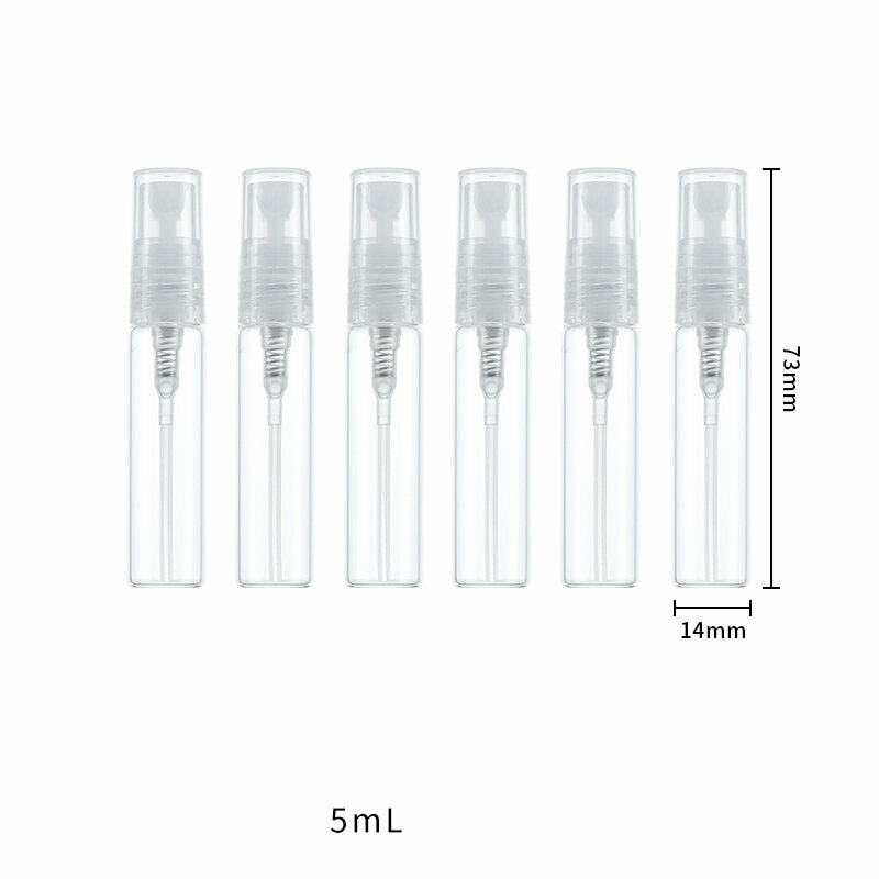 Popular travel dispensing bottle (transparent/5mL-6 bottles)