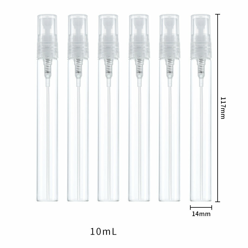 Popular travel dispensing bottle (transparent/10mL-6 bottles)