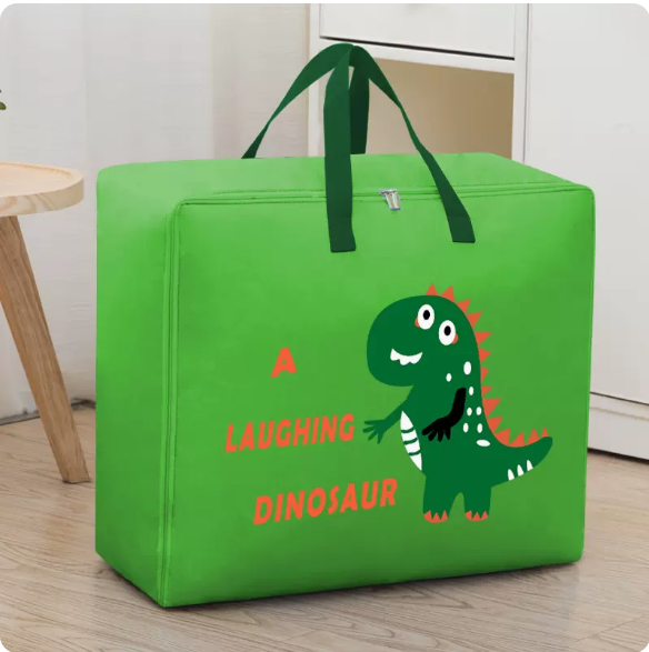 New Oxford cloth storage bag (Laughing Dinosaur (upgraded model)) (extra large thickened 60*50*25cm)