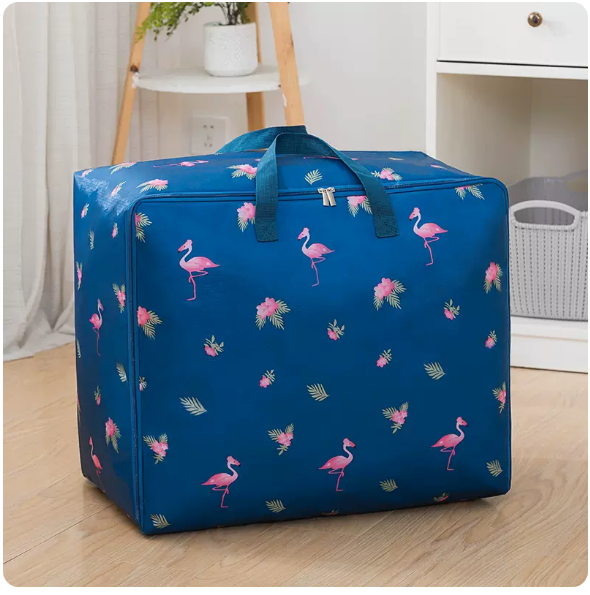 New Oxford cloth storage bag (Flying Crane) (small size thickened 50*30*20cm)