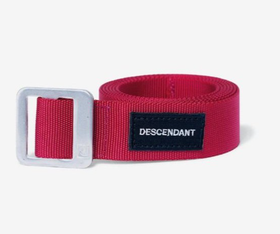 2018AW DESCENDANT WEBBING BELT DCDT 皮帶 腰帶 鯨魚 現貨