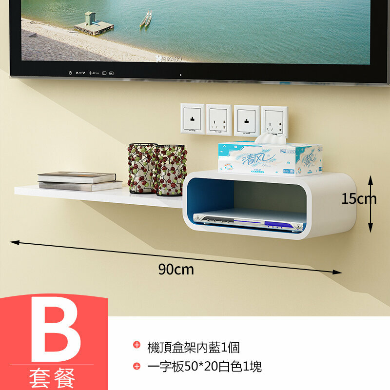 Hot push wall storage rack (Package B)
