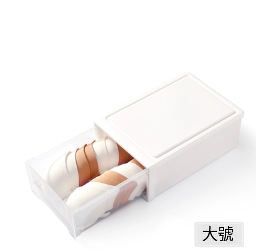 Popular plastic storage box (large white [no grid])