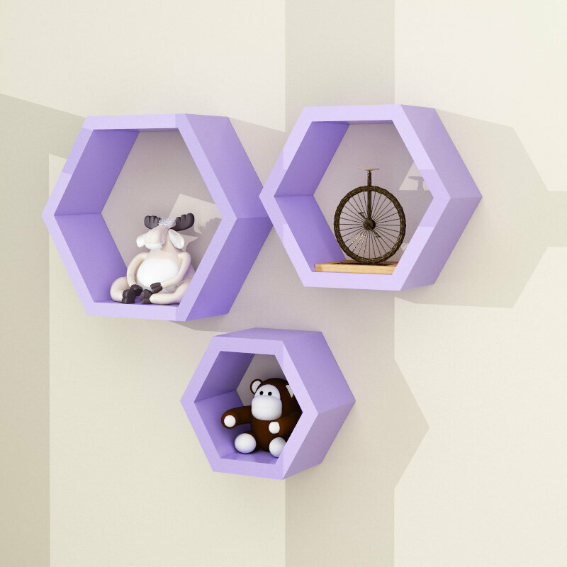 Popular wall shelf (purple)