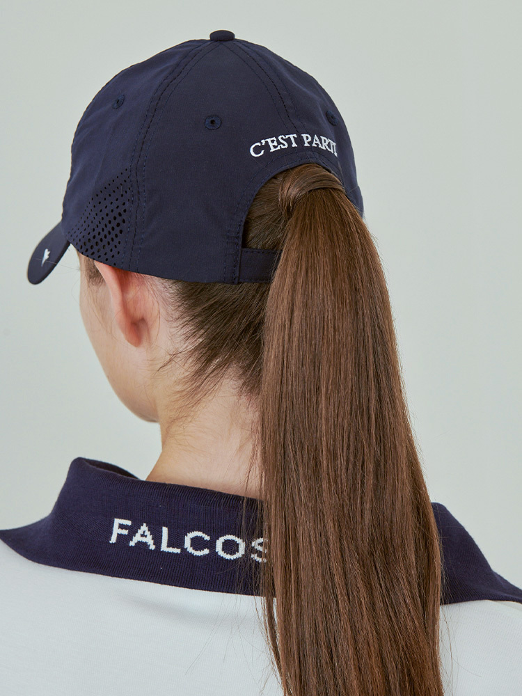 機能透氣高球帽-C'est parti (深藍色)