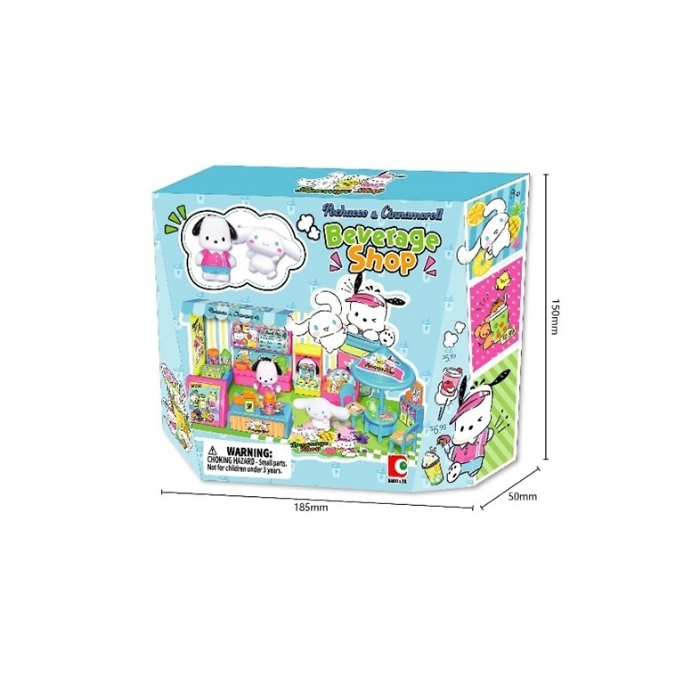 《 三麗鷗 》 三麗鷗飲料店-大耳狗與帕洽狗