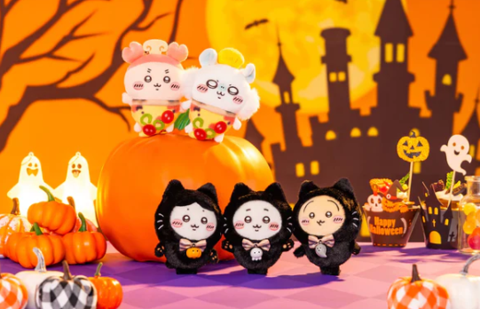 現貨-CHIIKAWA 2024年萬聖節黑貓/PIZZA公仔-
