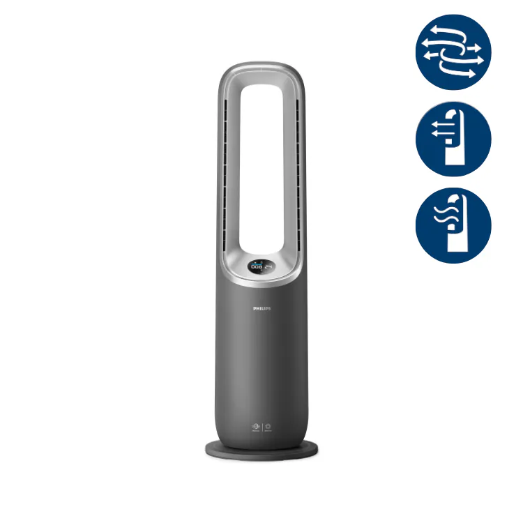 飛利浦 Philips   AMF870/35‧Air Performer 8000 系列‧3合1AI 智能‧風扇暖風空氣清新機‧約27平方米‧香港行貨,原廠2年保養‧