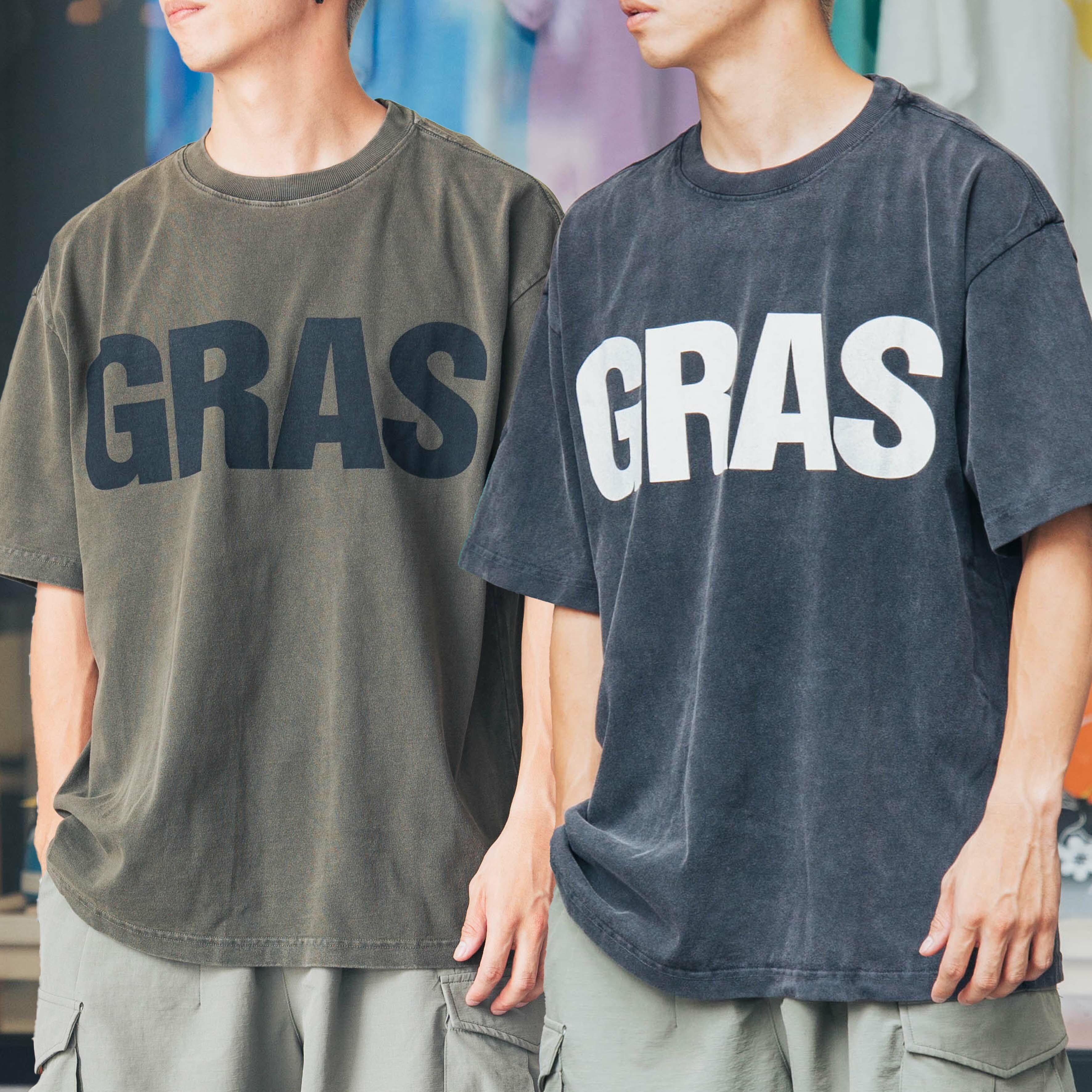 『現貨』GRAS 重磅水洗 短tee