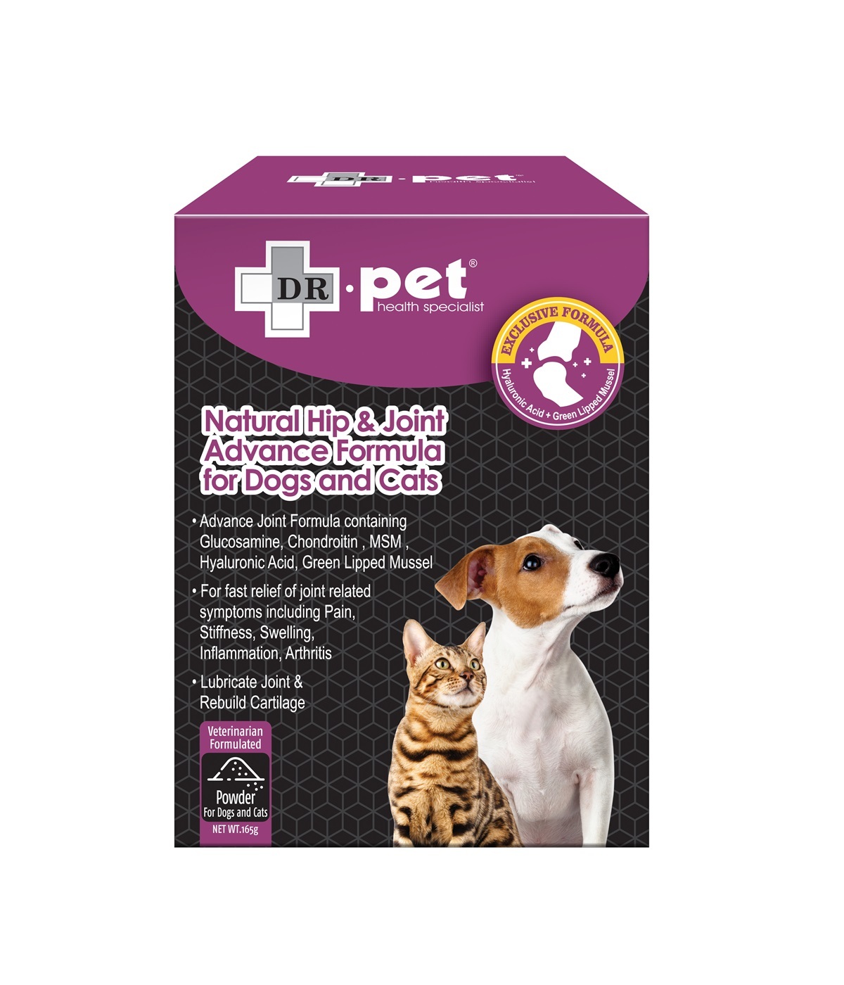DR.pet 維骨素強化關節天然粉劑配方