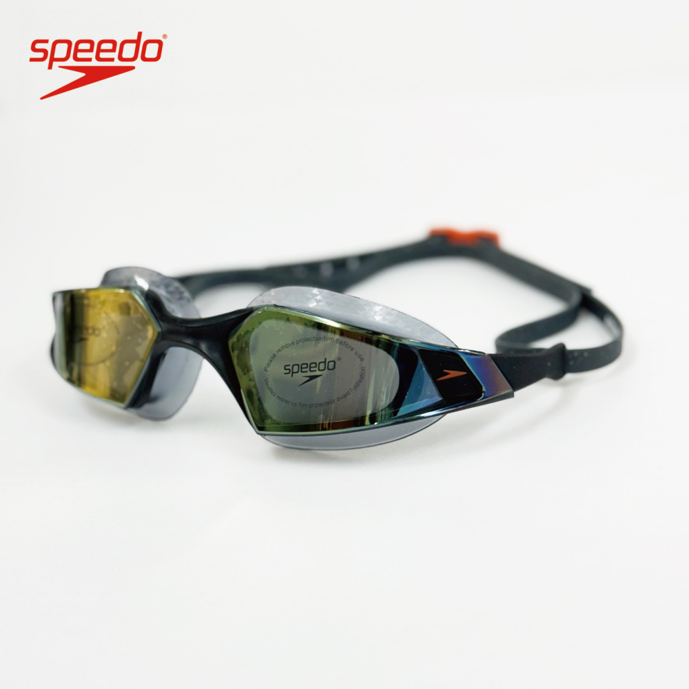 Speedo 成人運動泳鏡 Aquapulse Pro 鏡面 灰  SD812265F982