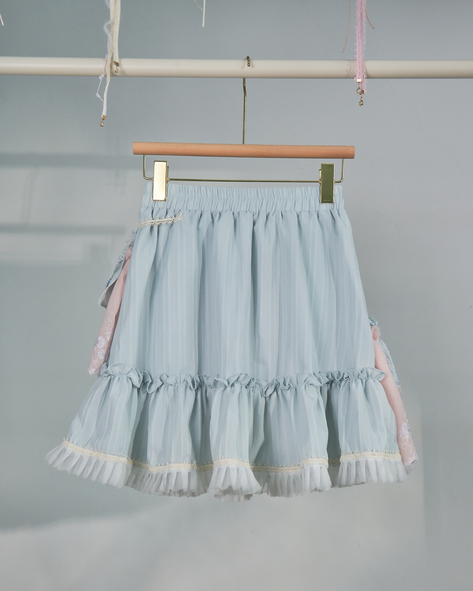 10866 Remake Balletcore Layered Lace Skirt