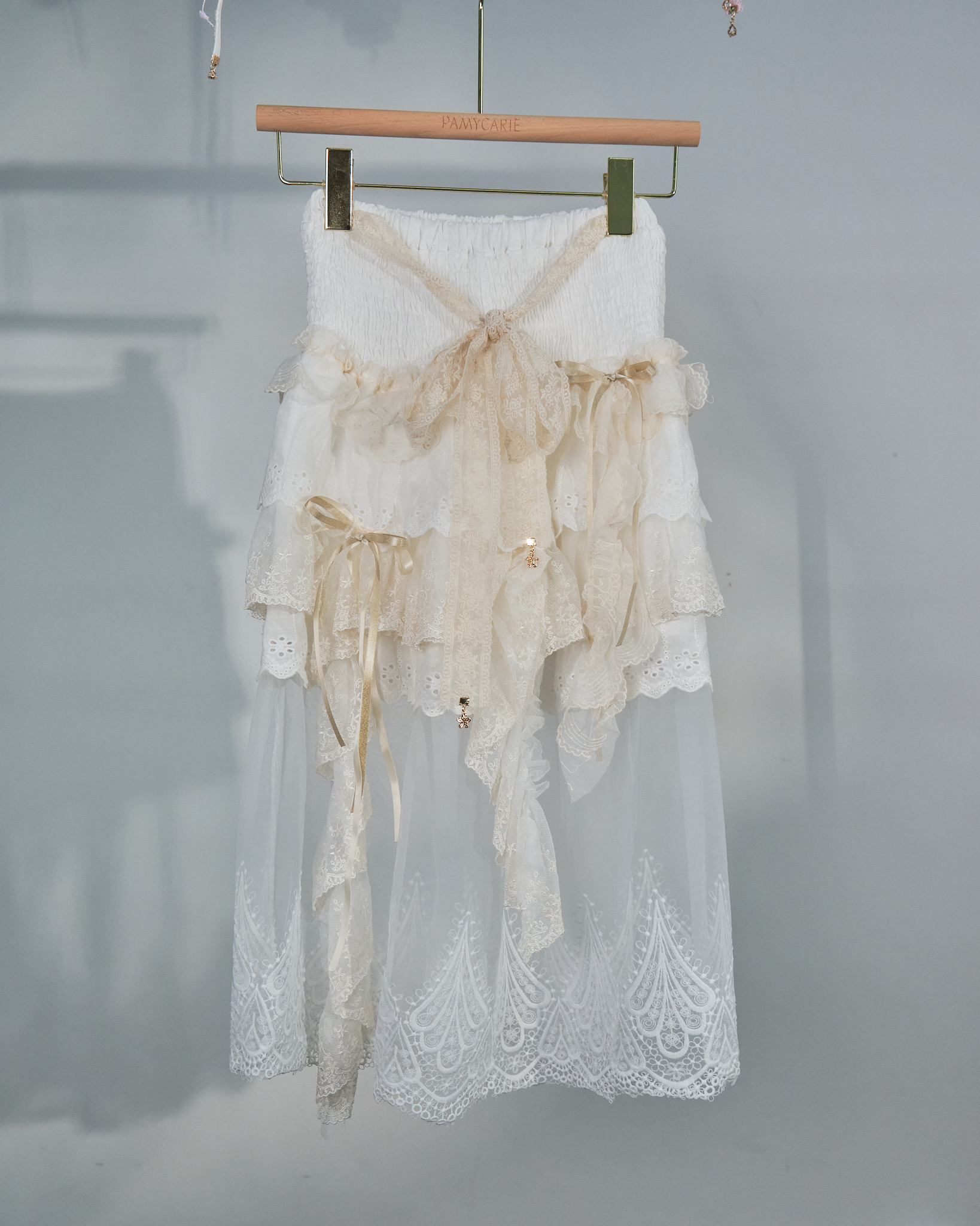 10867 Remake Balletcore Layered Lace Skirt