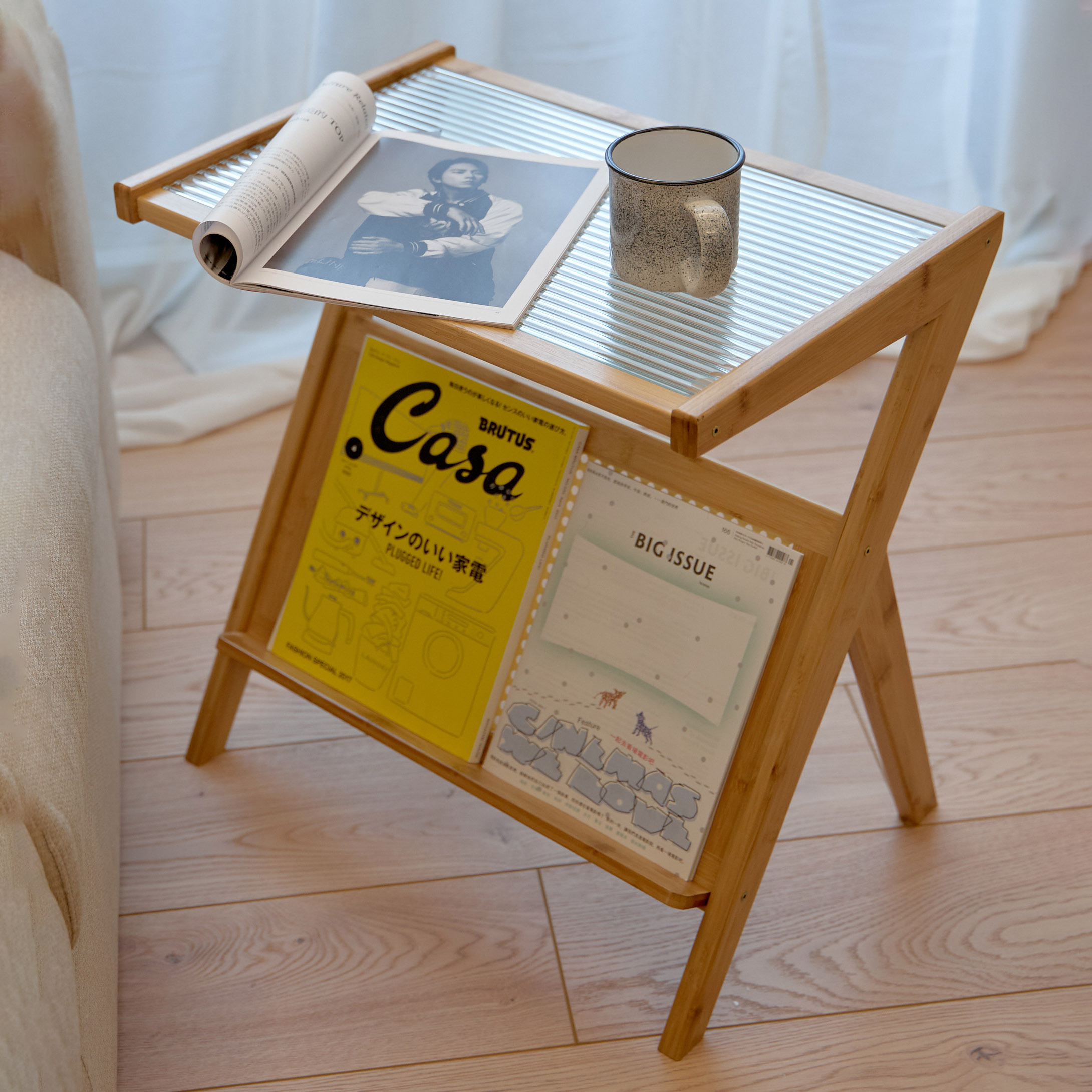 長虹編織雜誌桌