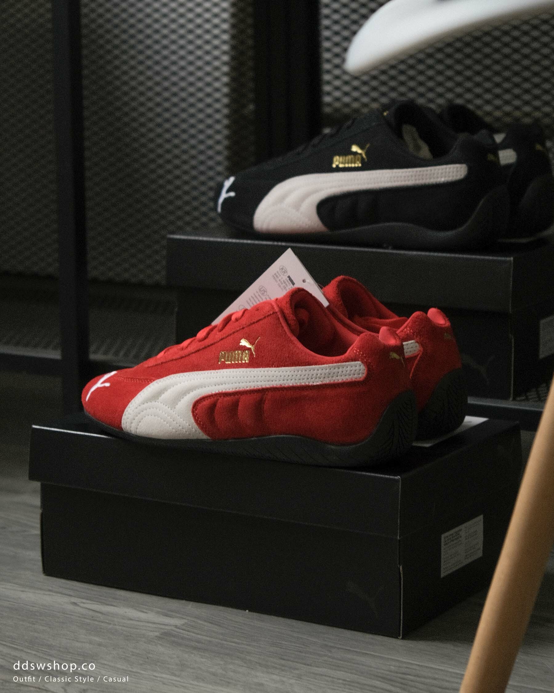 "調貨" PUMA Speedcat OG 賽車鞋 男女同款 紅色 黑色