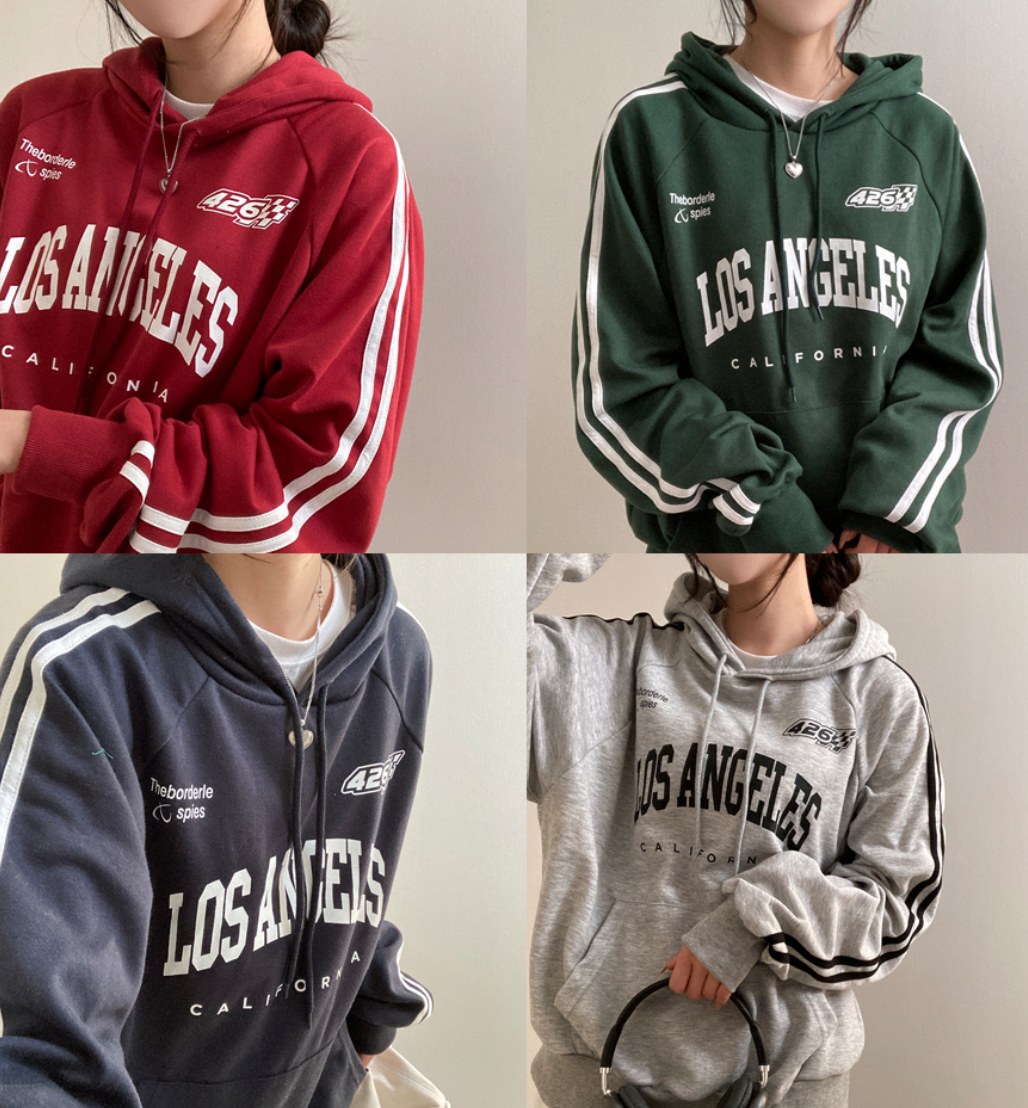 [UNISEX] KR LA HOODIE (5 COLORS)