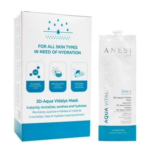 ANESI 3D Aqua Vital Vidalys Mask 透明質酸乳酪面膜 20ml x 10