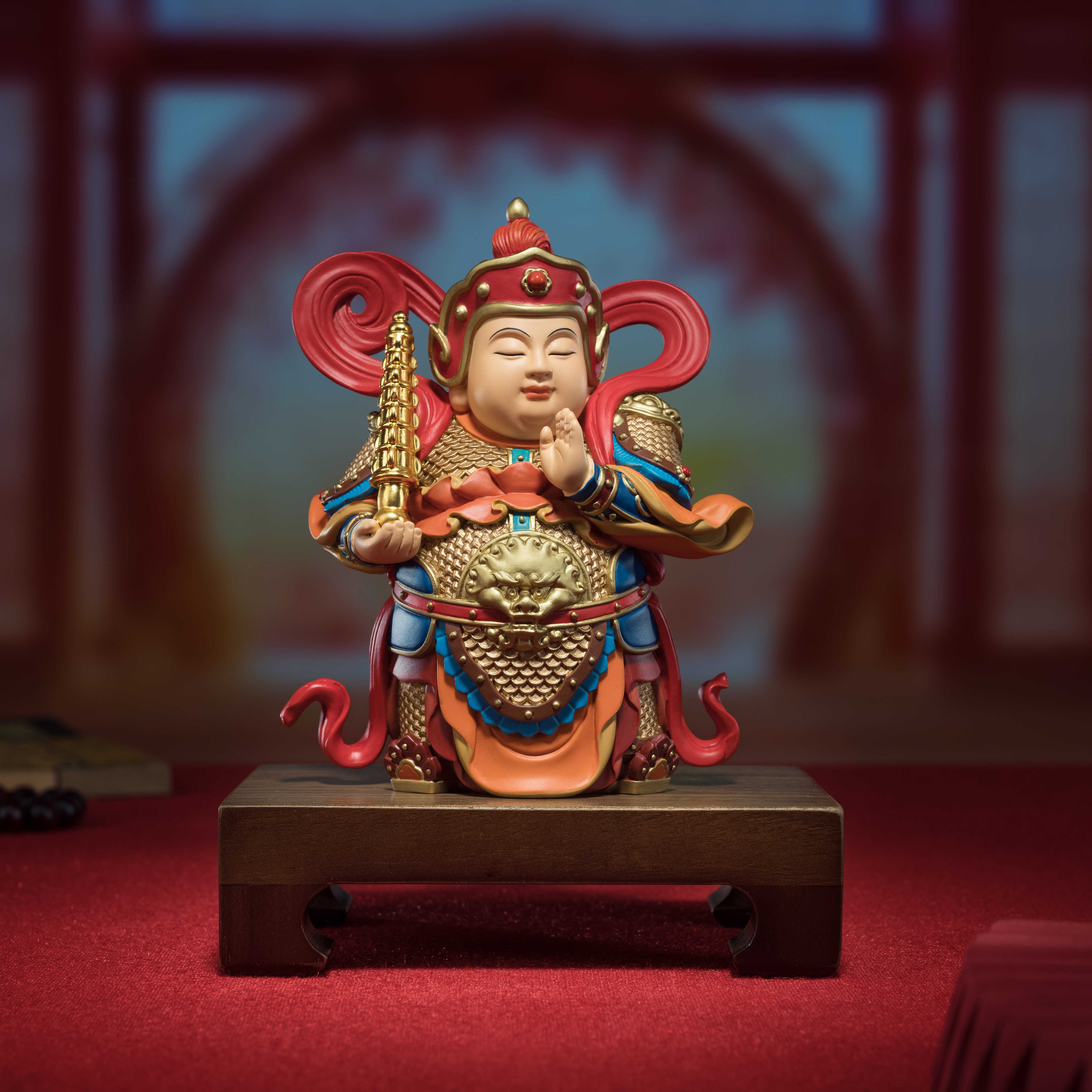 韋馱吉祥｜銅作工藝品