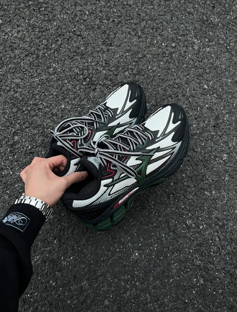 {預訂}Mizuno Halo Mix - Black / White / Green