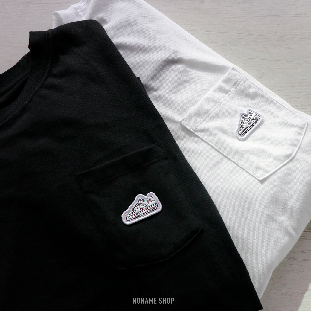 NIKE 布標 AIR FORCE 1 AF1 短袖 兩色 (男款)