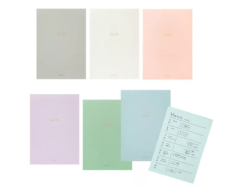 點點彩色便條紙A5｜MIDORI 日本