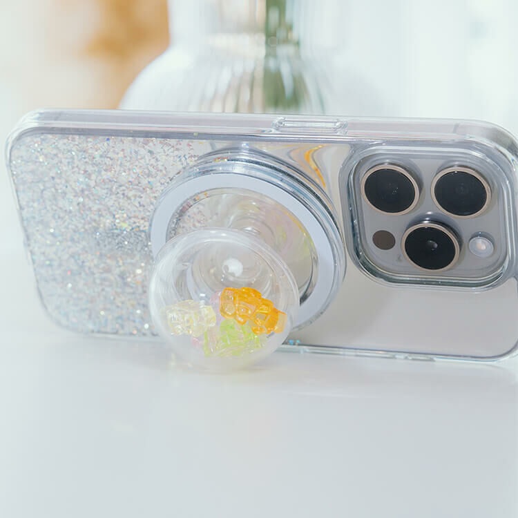 搖搖小熊軟糖支架 MagSafe 磁吸- 手機氣囊伸縮支架