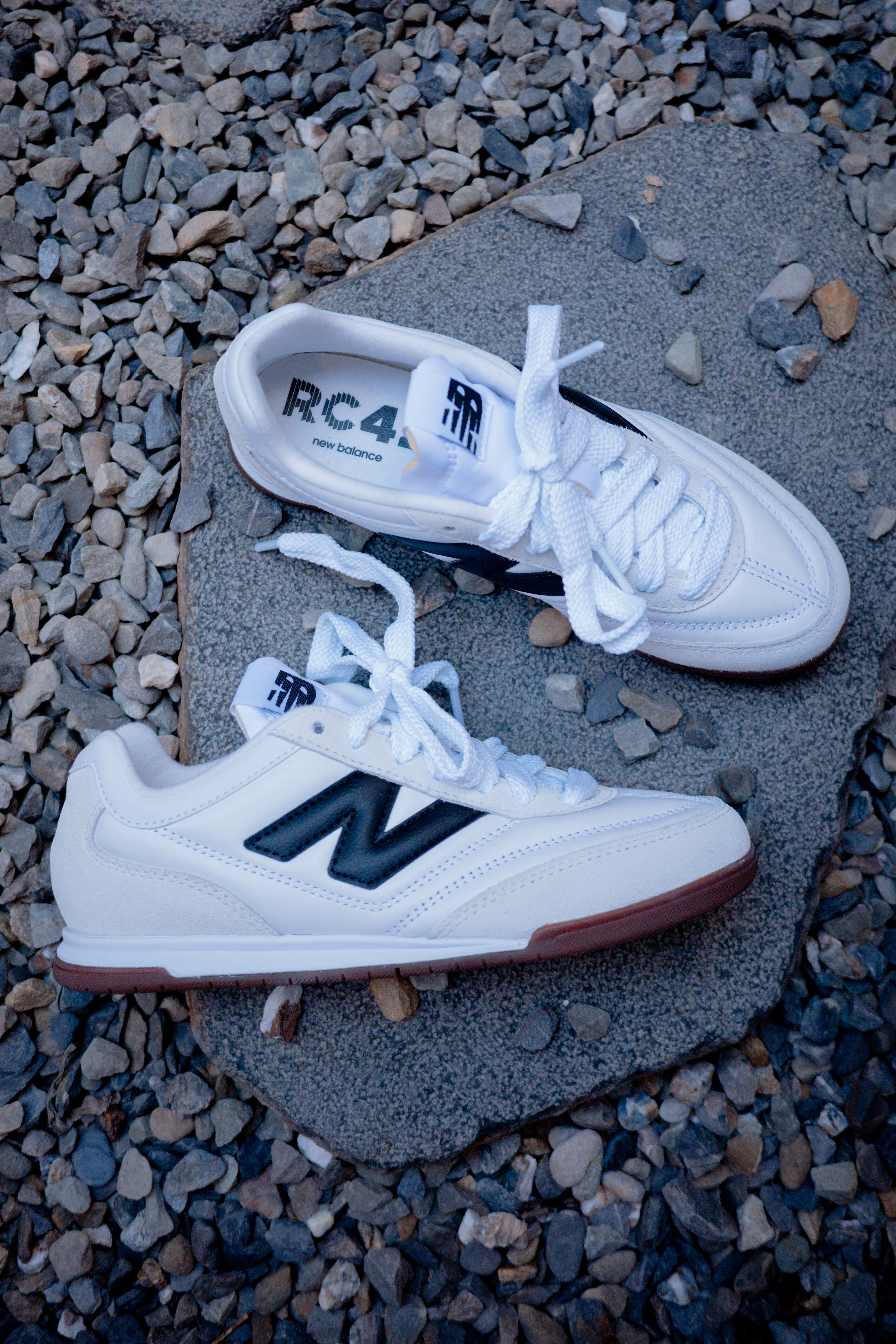 New Balance RC42 復古 焦糖底 白色 女鞋 德訓鞋 URC42LA