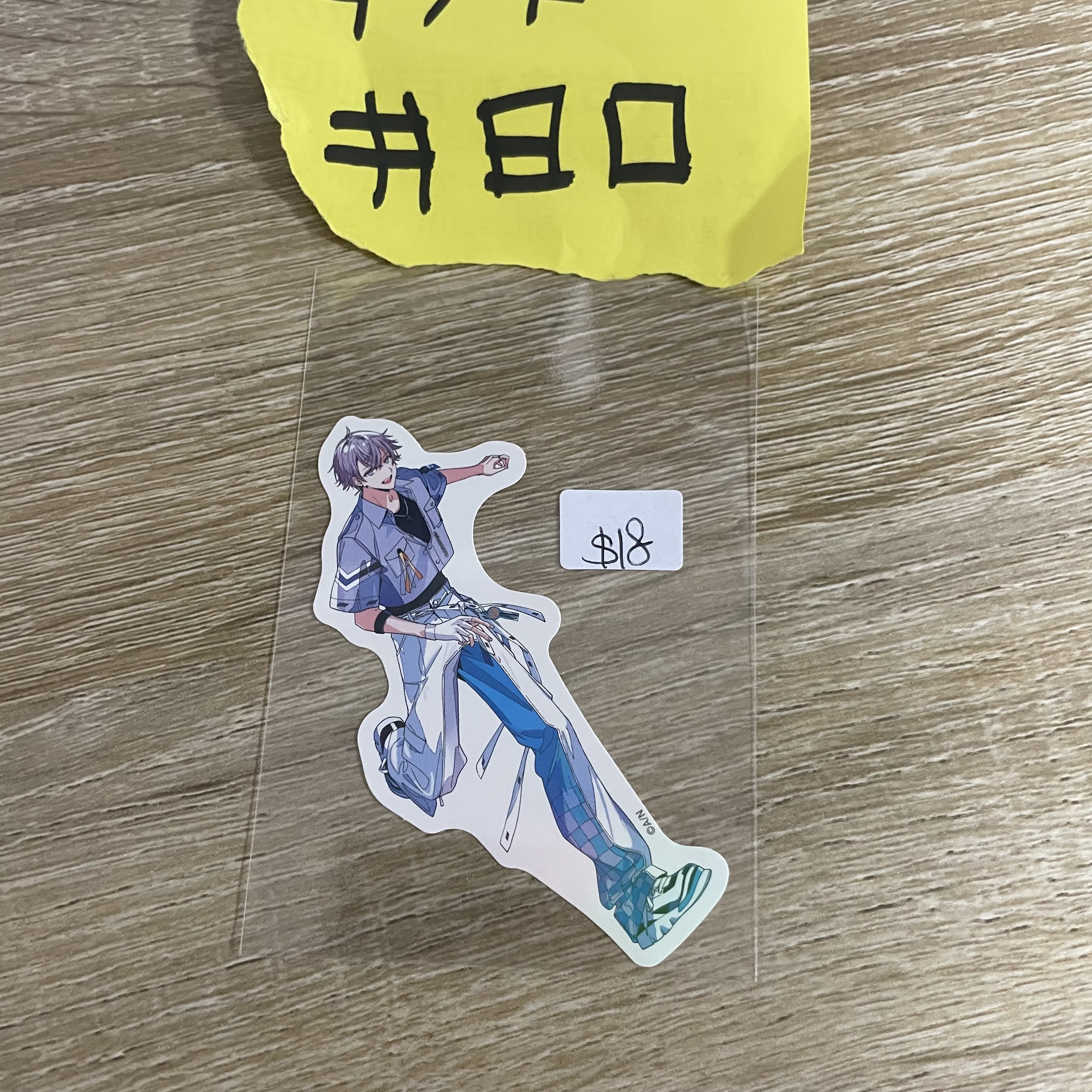 彩虹社  晴  貼紙  JP#80