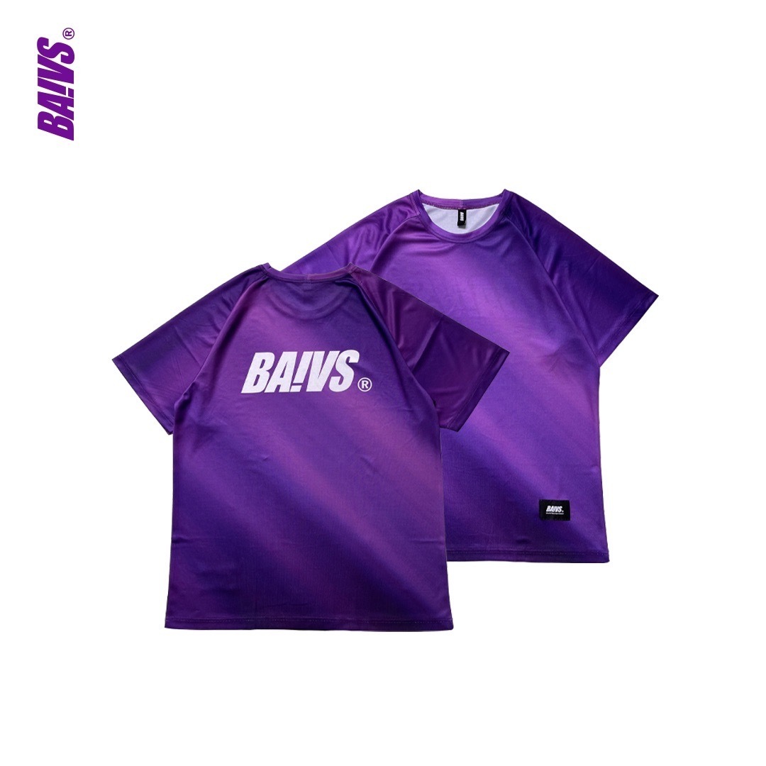 BAIVS 拉克蘭袖運動短Tee