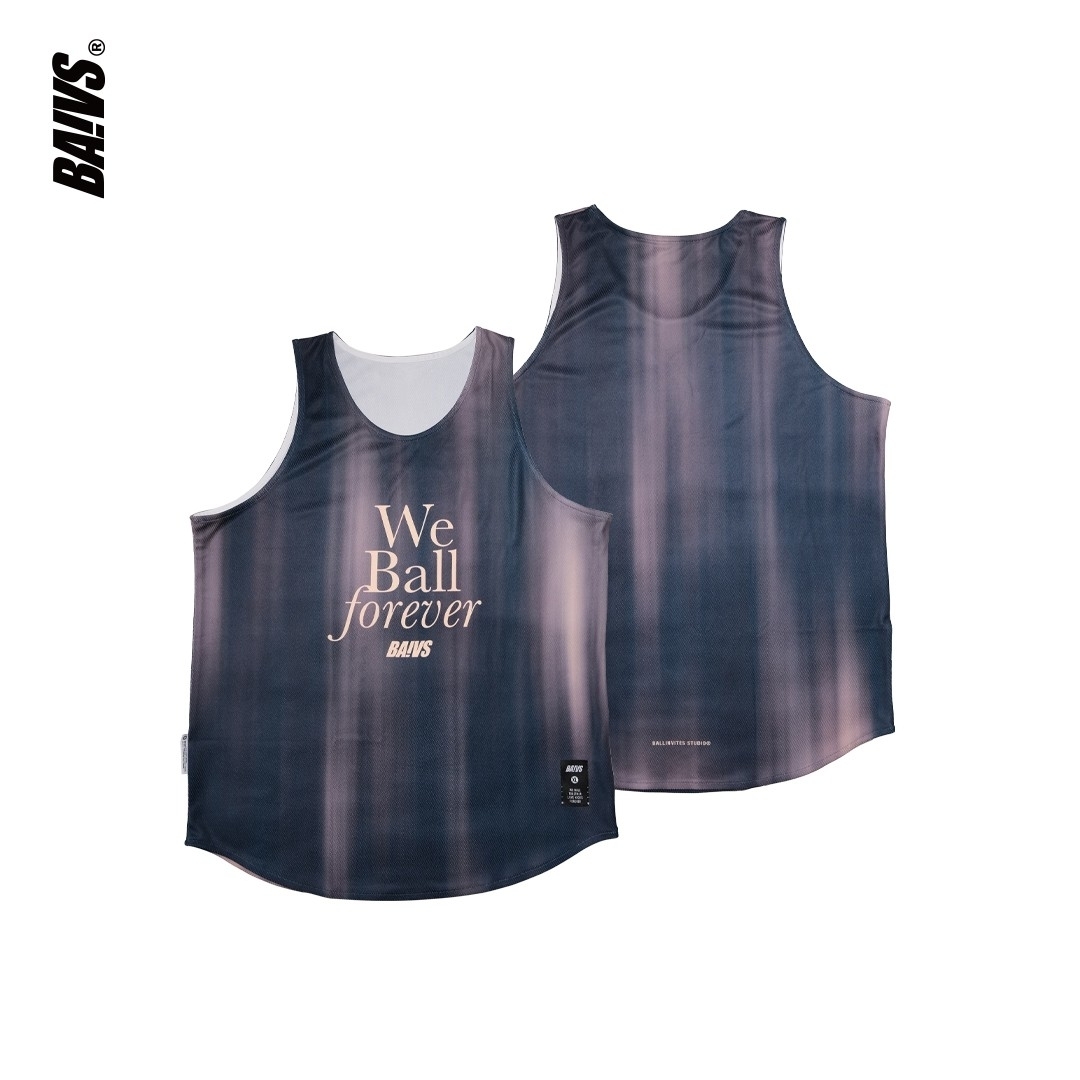 BAIVS ＷBF斜紋風格單面背心