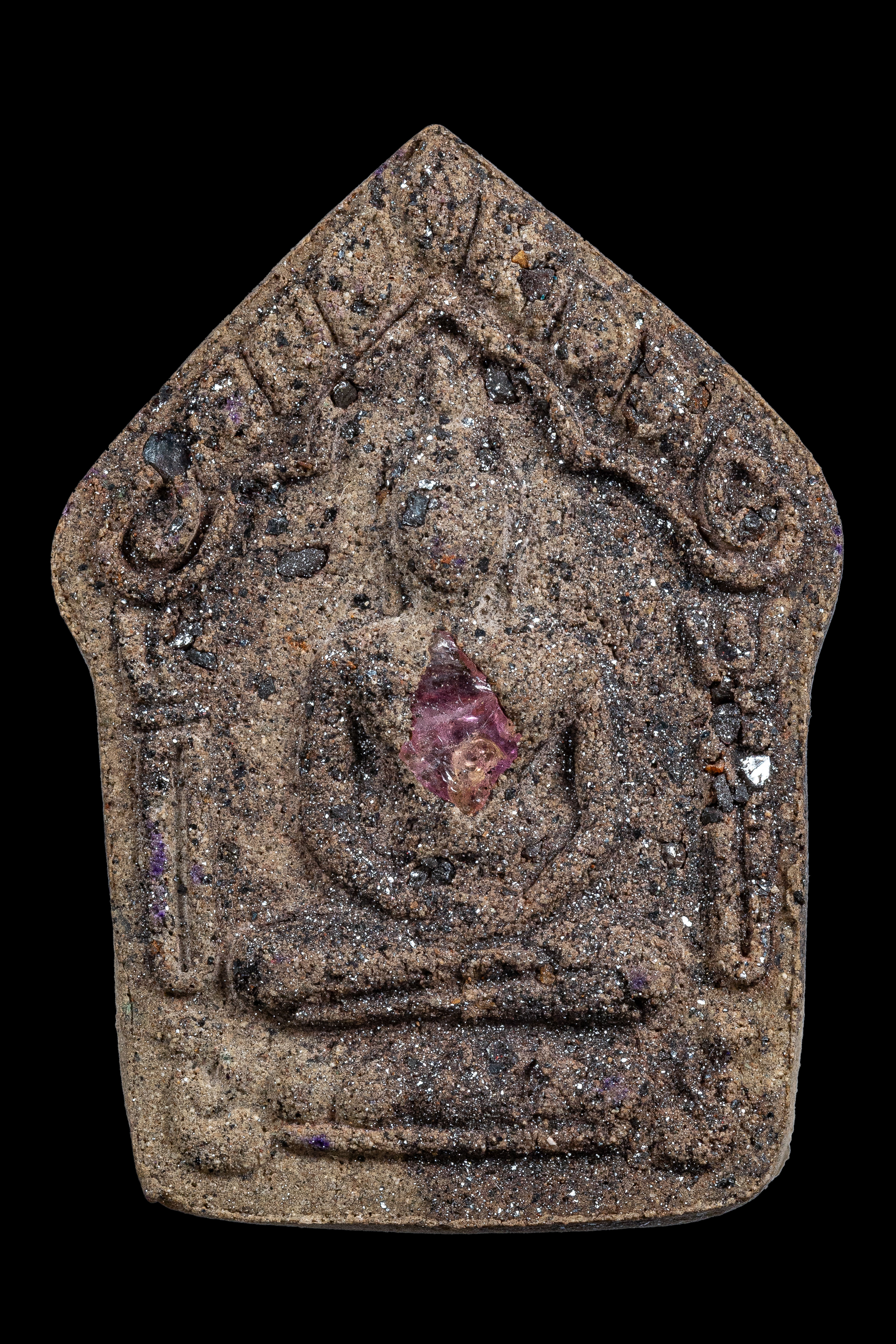 『泰國佛牌』2567帕坤平『燒哈』化石肉版本 燒哈日加持 龍婆宋功 瓦崗龍阿倫 03240711