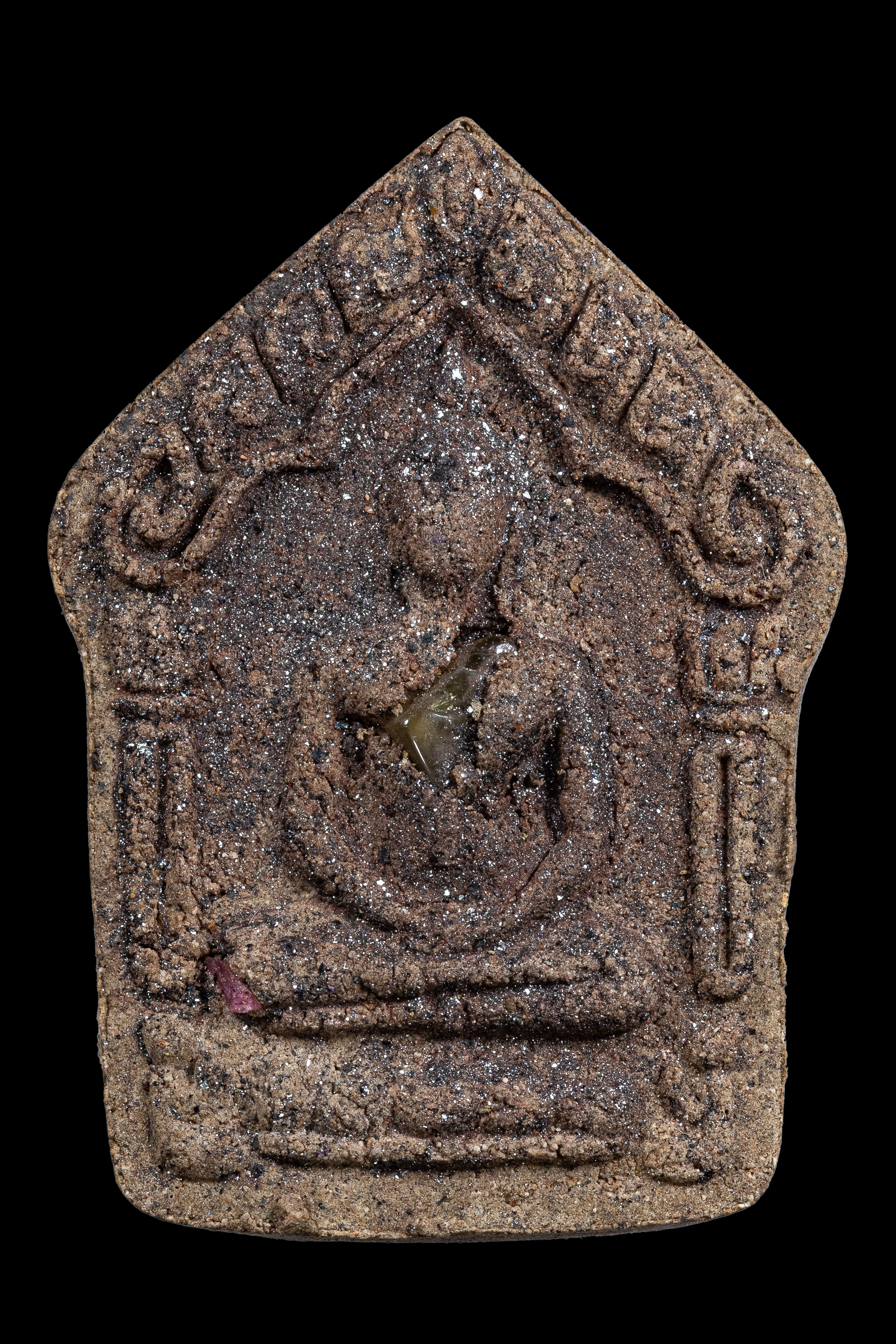 『泰國佛牌』2567帕坤平『燒哈』化石肉版本 燒哈日加持 龍婆宋功 瓦崗龍阿倫 07240711