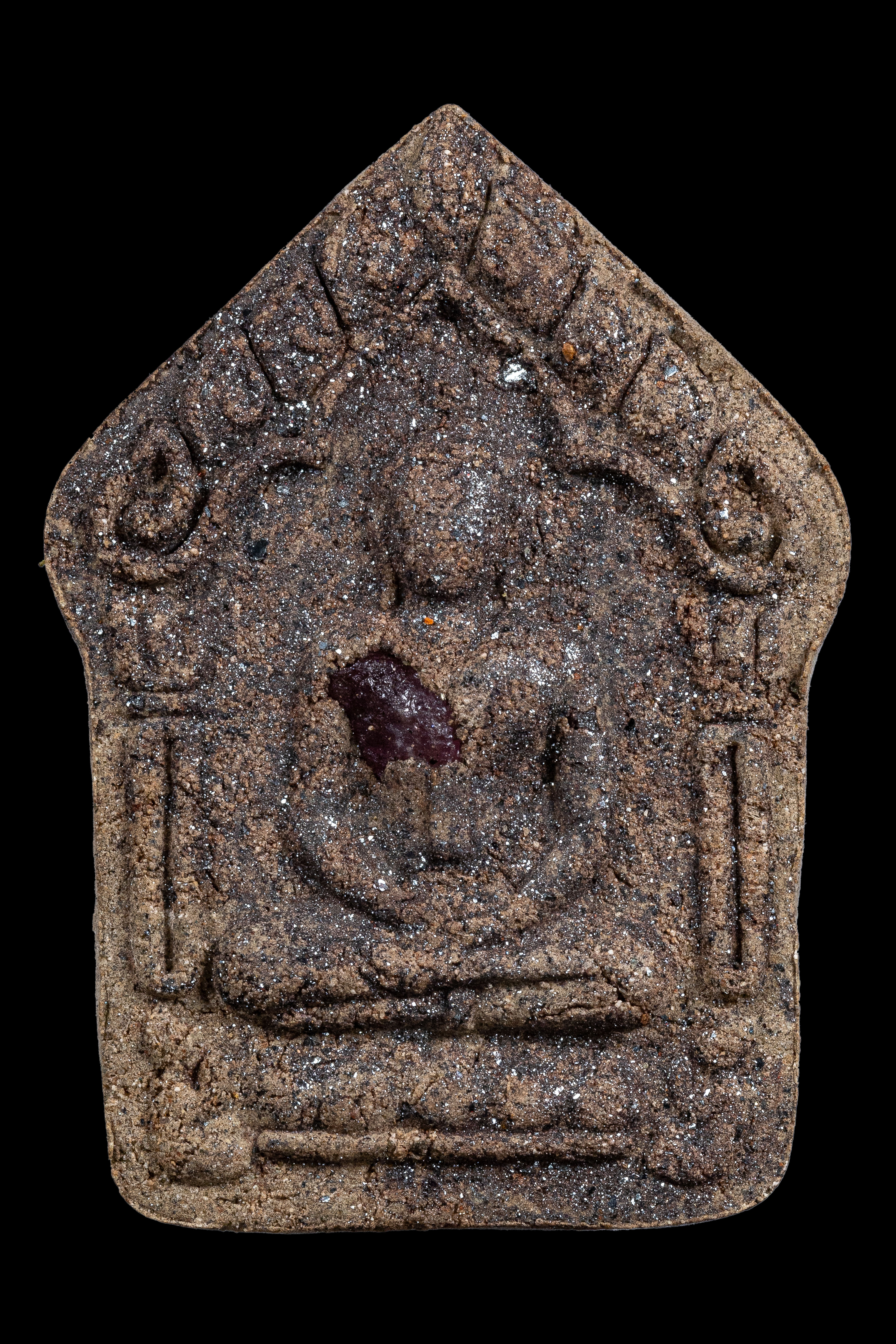 『泰國佛牌』2567帕坤平『燒哈』化石肉版本 燒哈日加持 龍婆宋功 瓦崗龍阿倫 09240711