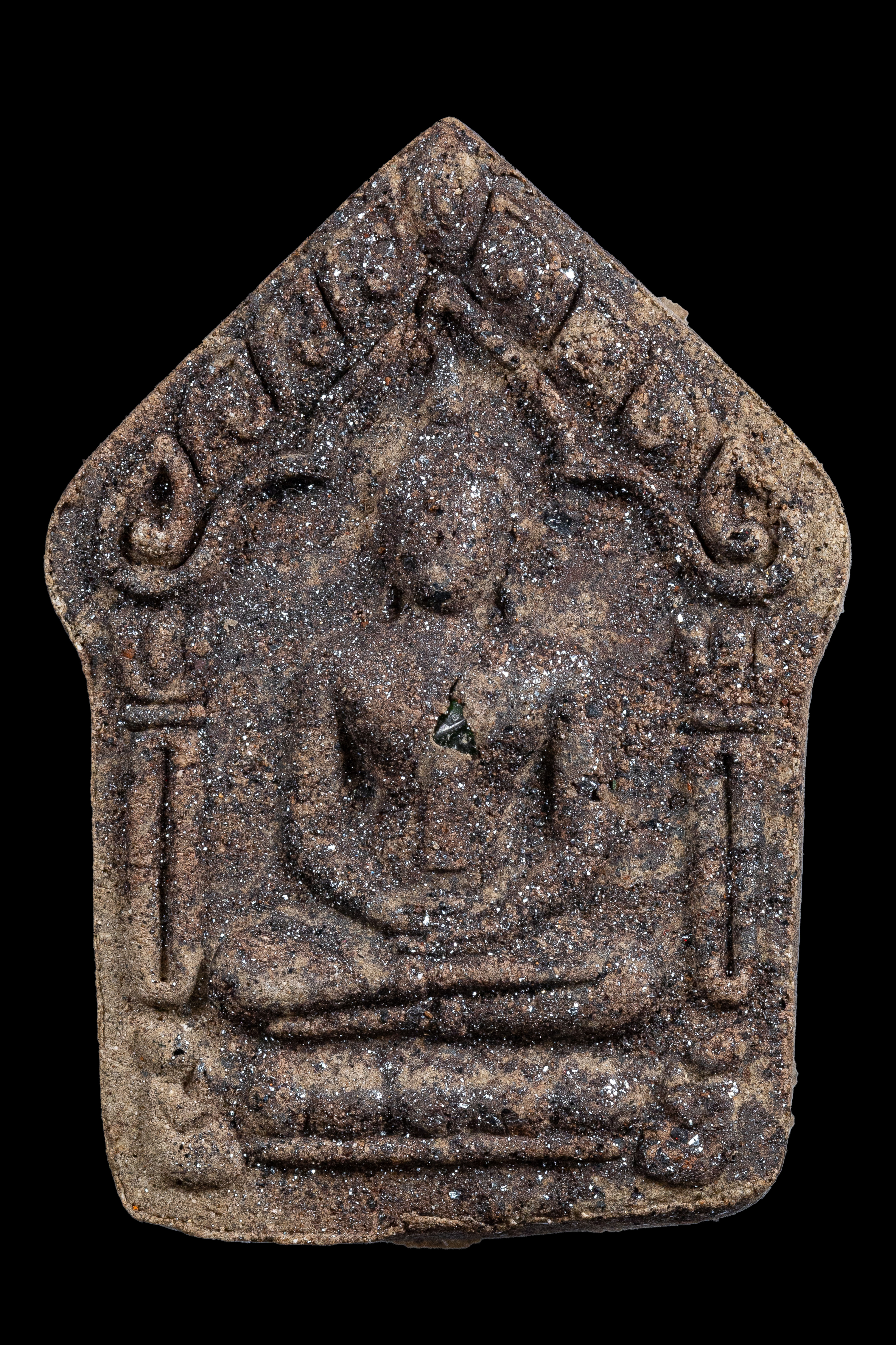 『泰國佛牌』2567帕坤平『燒哈』化石肉版本 燒哈日加持 龍婆宋功 瓦崗龍阿倫 12240711