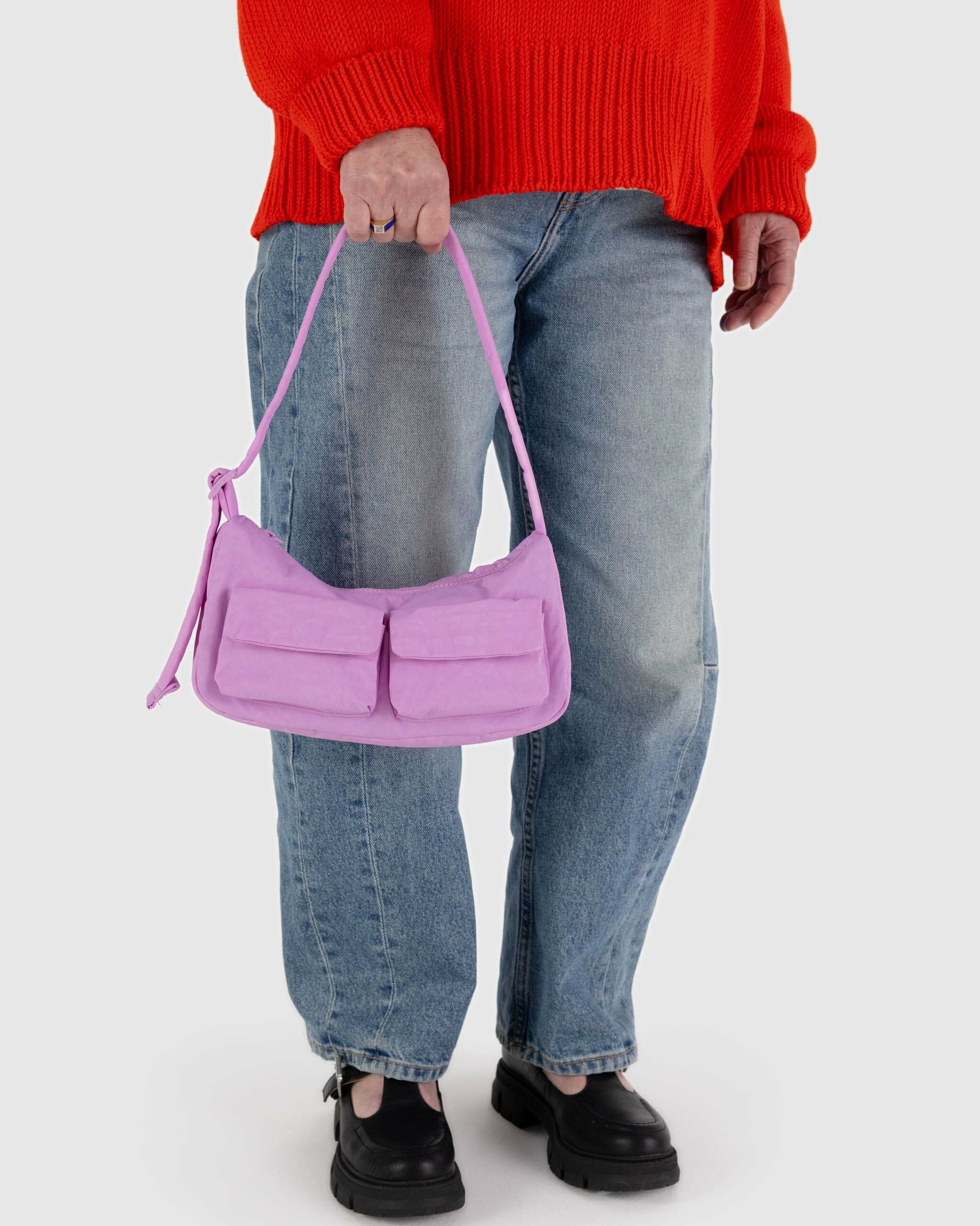 Cargo Shoulder Bag - Peony | BAGGU