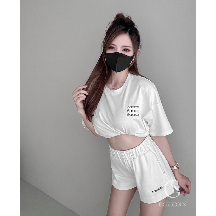 G9456 現貨「GS'UPF50+品牌防曬女短褲」