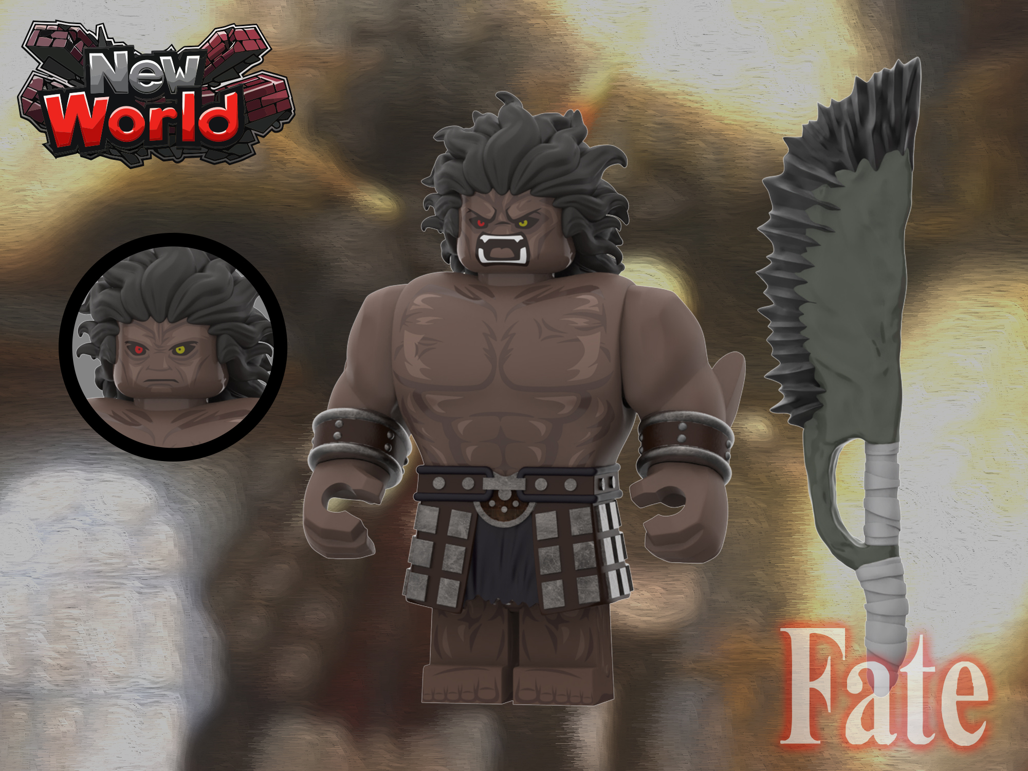 [New World][Preorder] Fate - Berserker [UV+PADprinted]