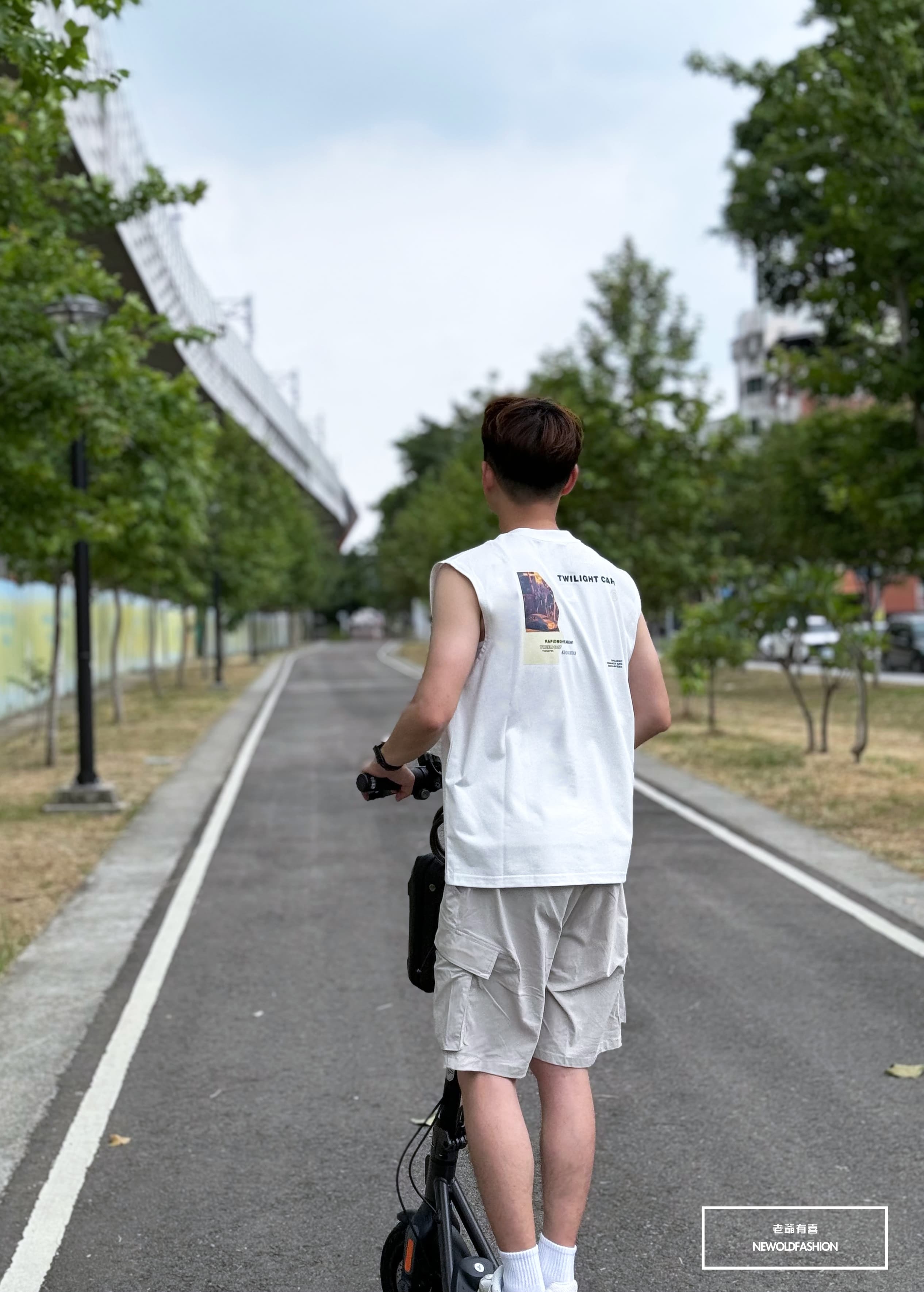 『新品上市』重磅汽車便利貼棉質背心(NOF2405S8009)-白