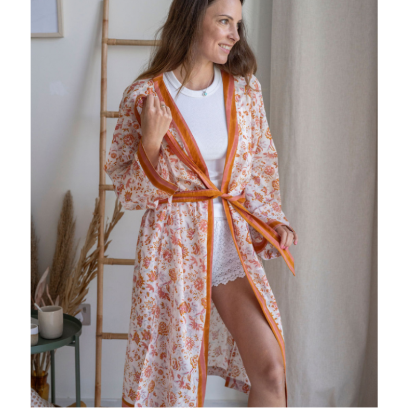 果阿哈瓦那橘｜罩衫