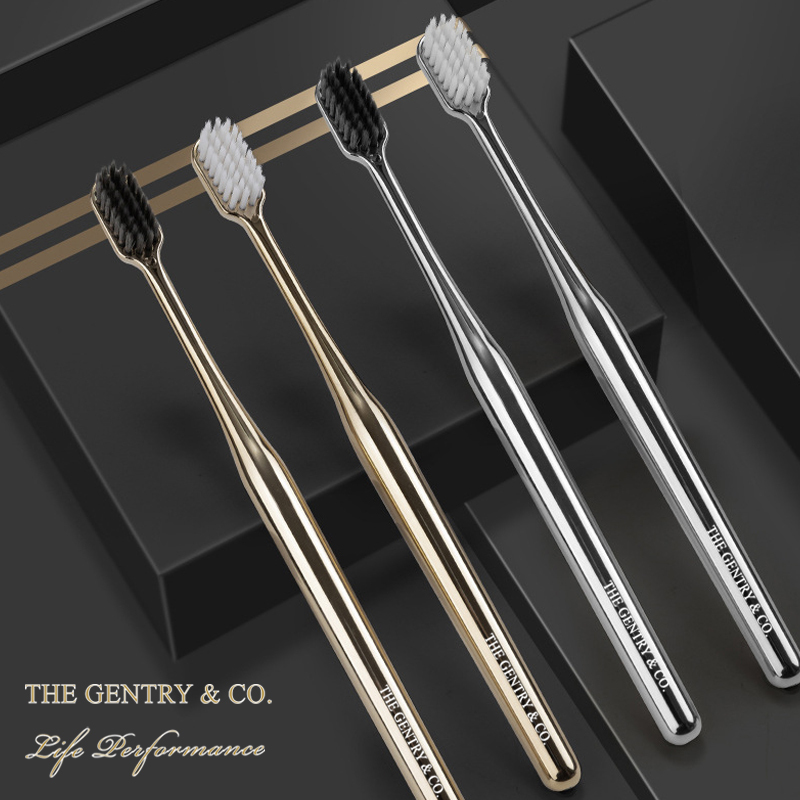 The Gentry & Co. 超細軟毛專業牙刷（抗敏護齦 / 銀色）