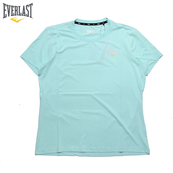 EVERLAST 短袖 短T 蒂綠 小LOGO 吸排 機能 氣孔 上衣 女 4022107771