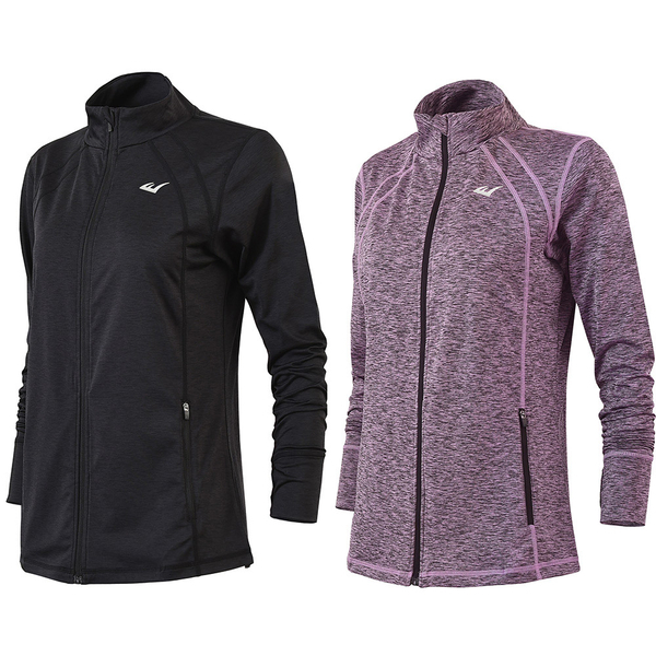 EVERLAST 外套 黑/粉麻灰 立領 女 4822143120 4822143141