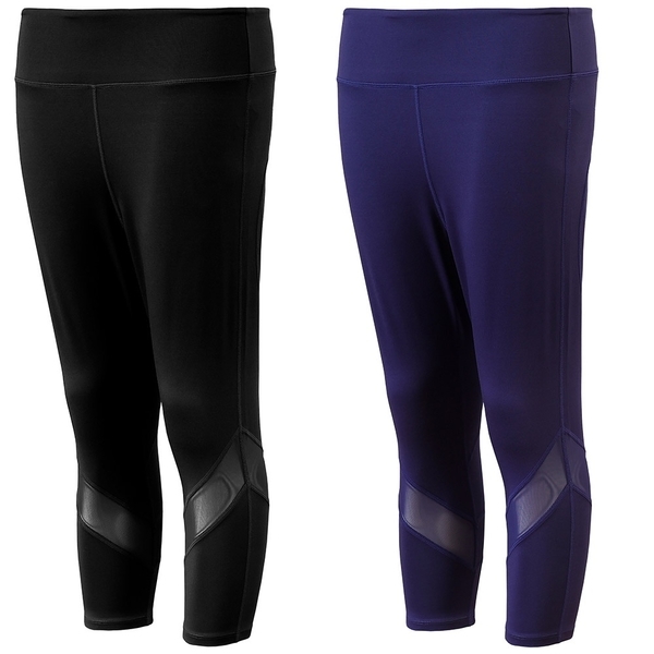 EVERLAST 長褲 緊身褲 黑/紫 機能 七分褲 4822192120 4822192190