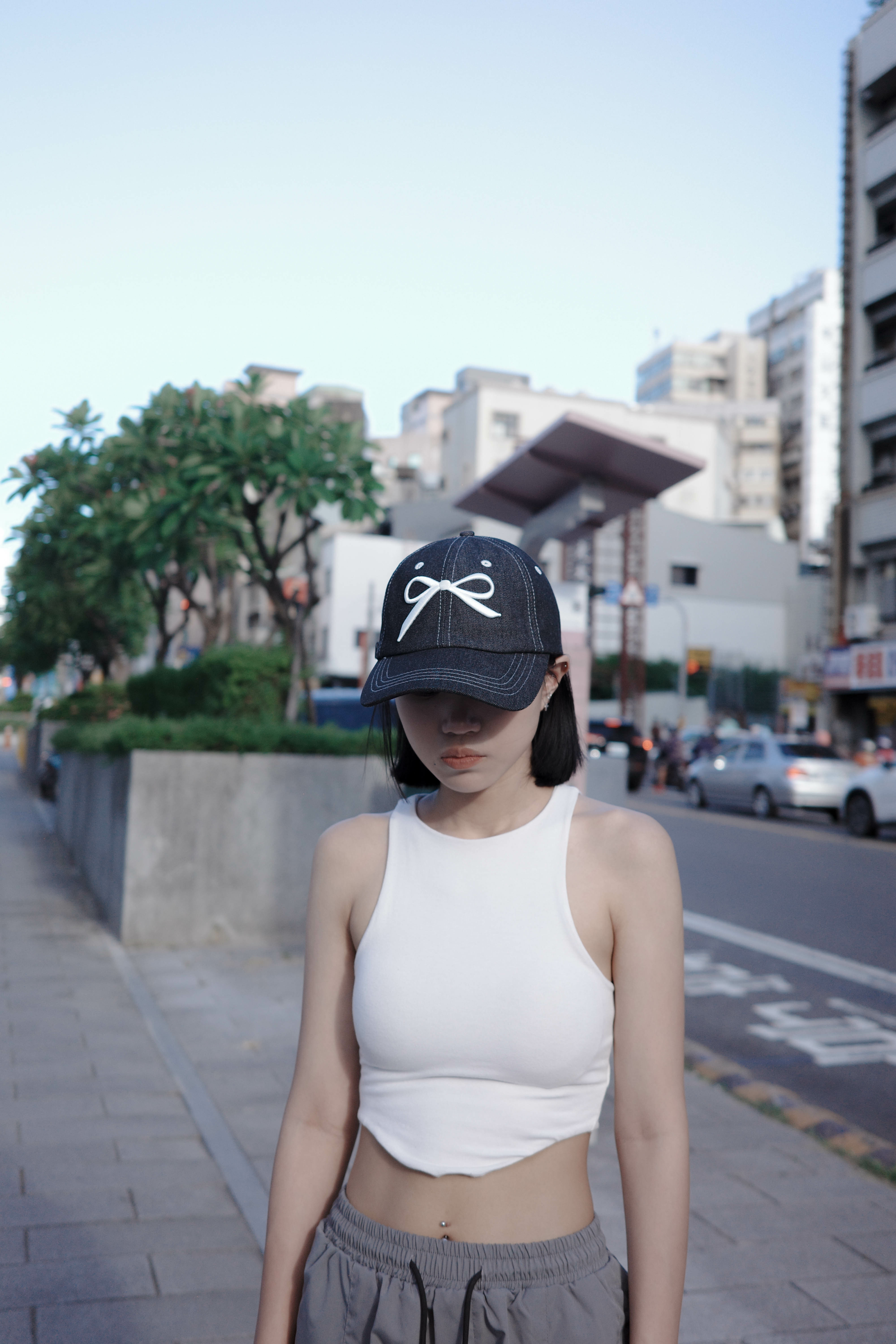 (goal) 韓國直送蝴蝶結老帽