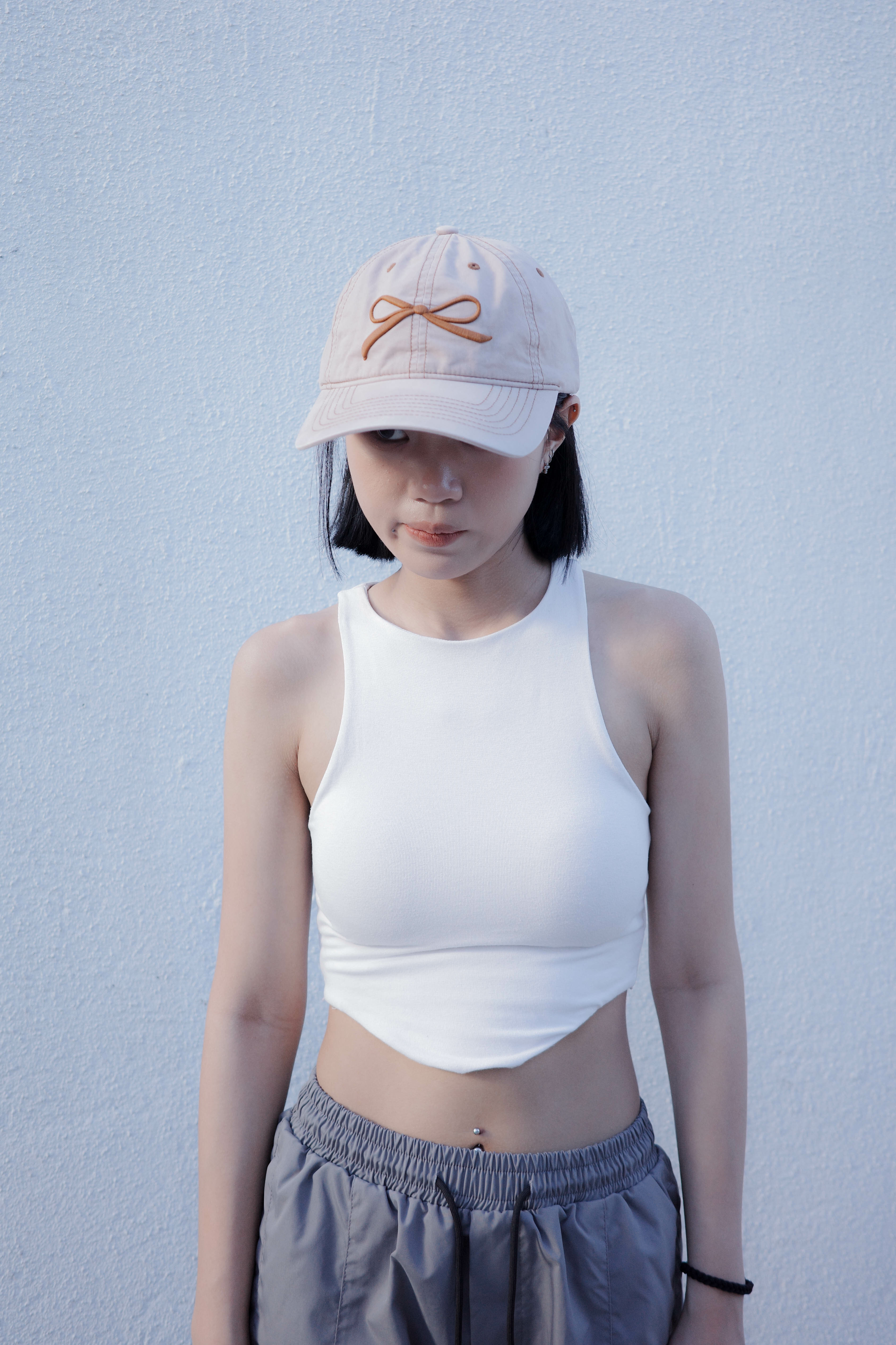 (goal) 韓國直送蝴蝶結老帽