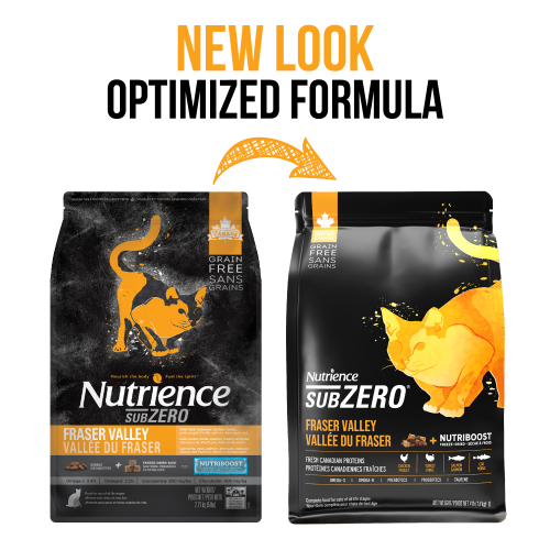 [限時優惠] [新包裝] Nutrience – Subzero凍乾鮮雞肉+雞+火雞+海魚 無穀物全貓配方 Feaser Valley (黃) 10lb