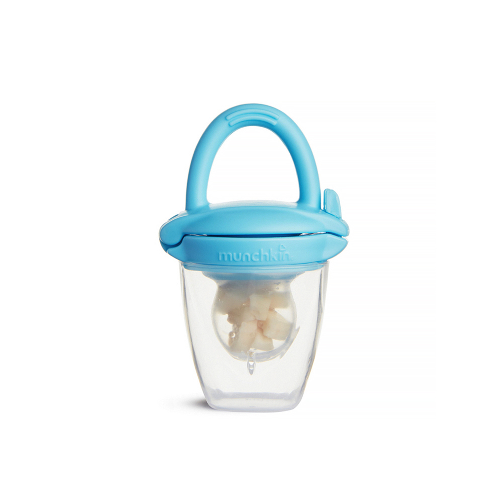 矽膠新鮮食物咬咬訓練器(附蓋)-2入