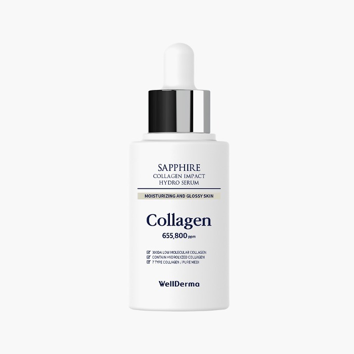 WellDerma 藍寶石膠原蛋白水潤精華 Sapphire Collagen Impact Hydro Serum 50ml