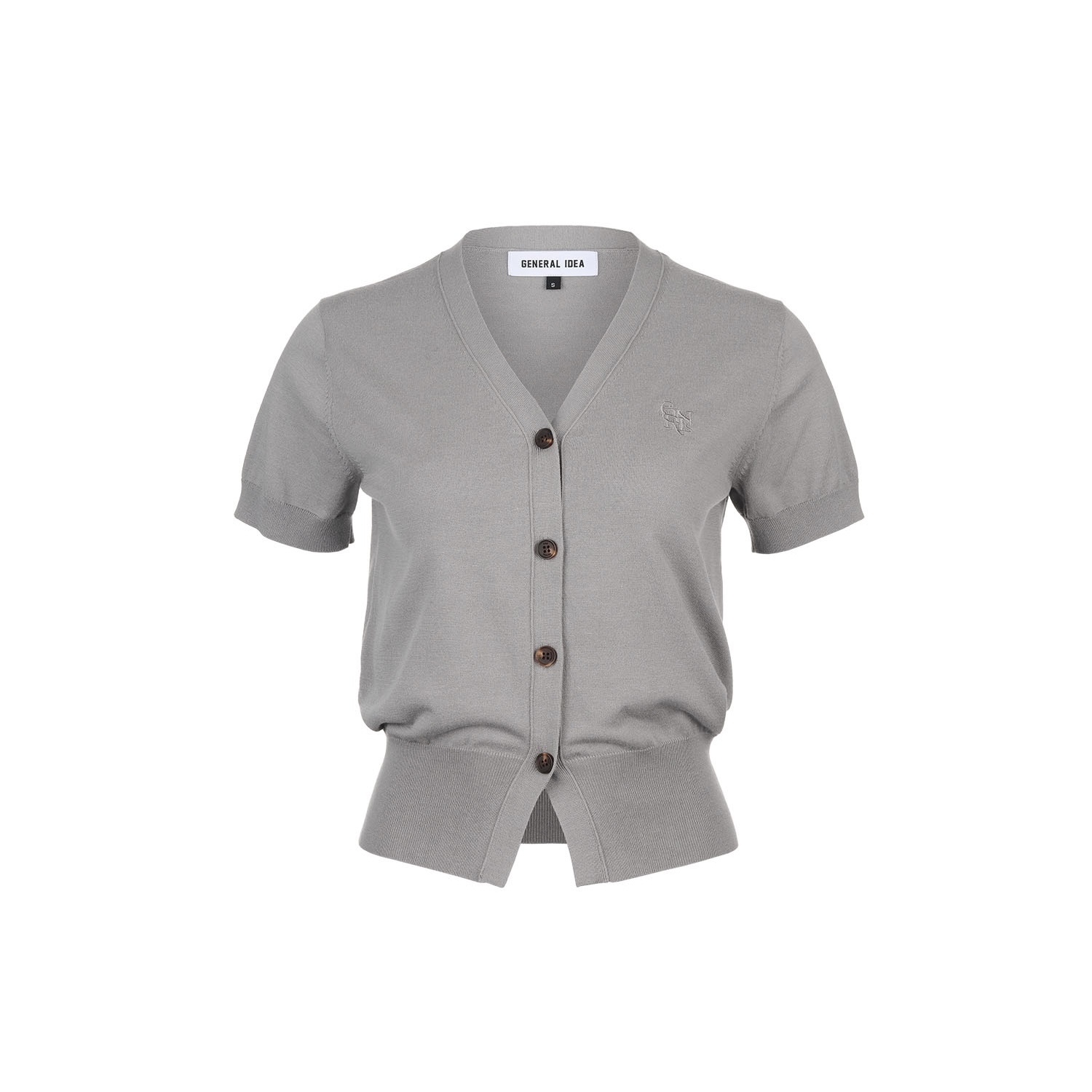 [GENERAL IDEA] TENCEL ESSENTIAL HALF CARDIGAN