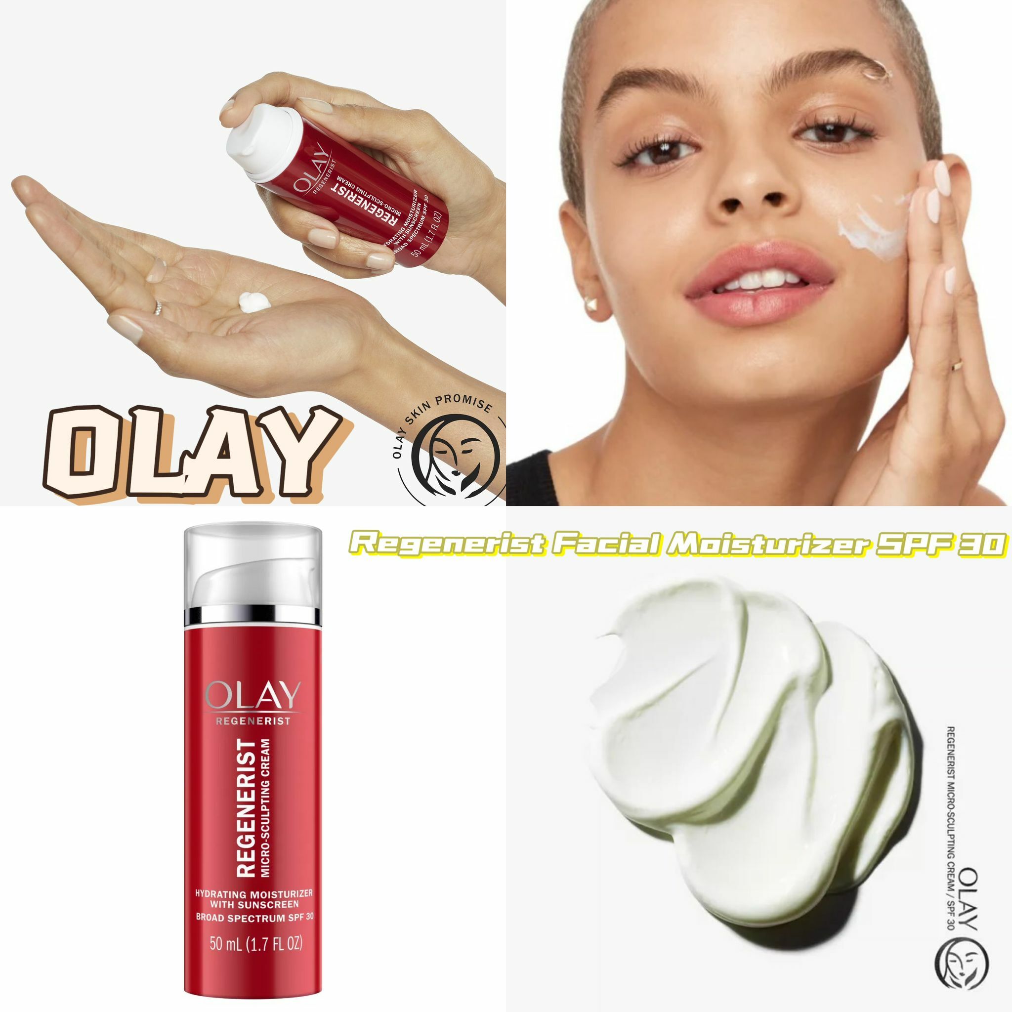 【預購】Olay Regenerist Facial Moisturizer SPF 30 F071103 面霜50ML